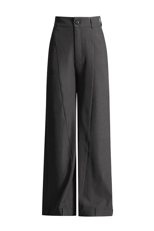 Mira Deconstructed Wide Leg Pants