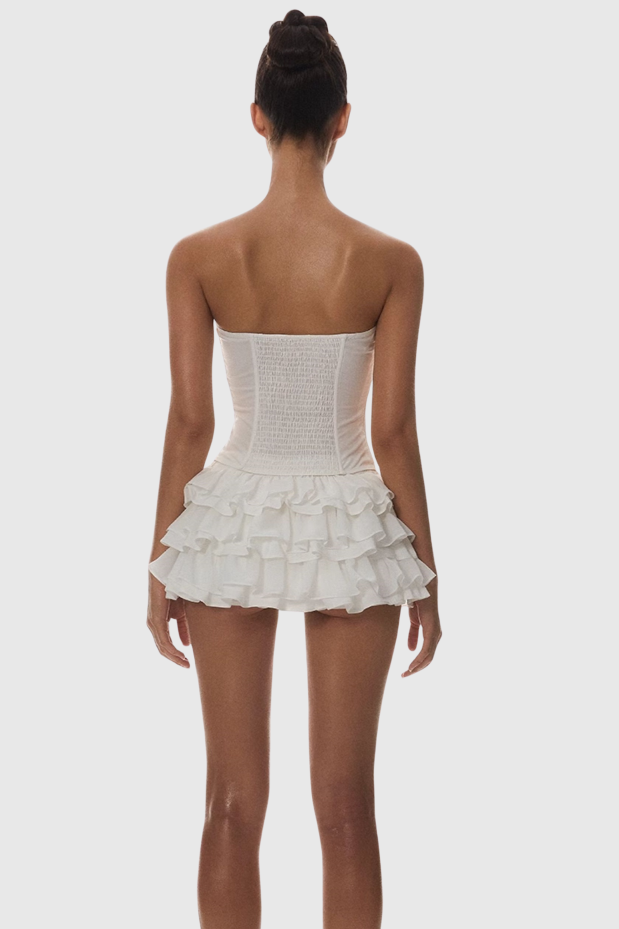 Panue Ruched Strapless Corset