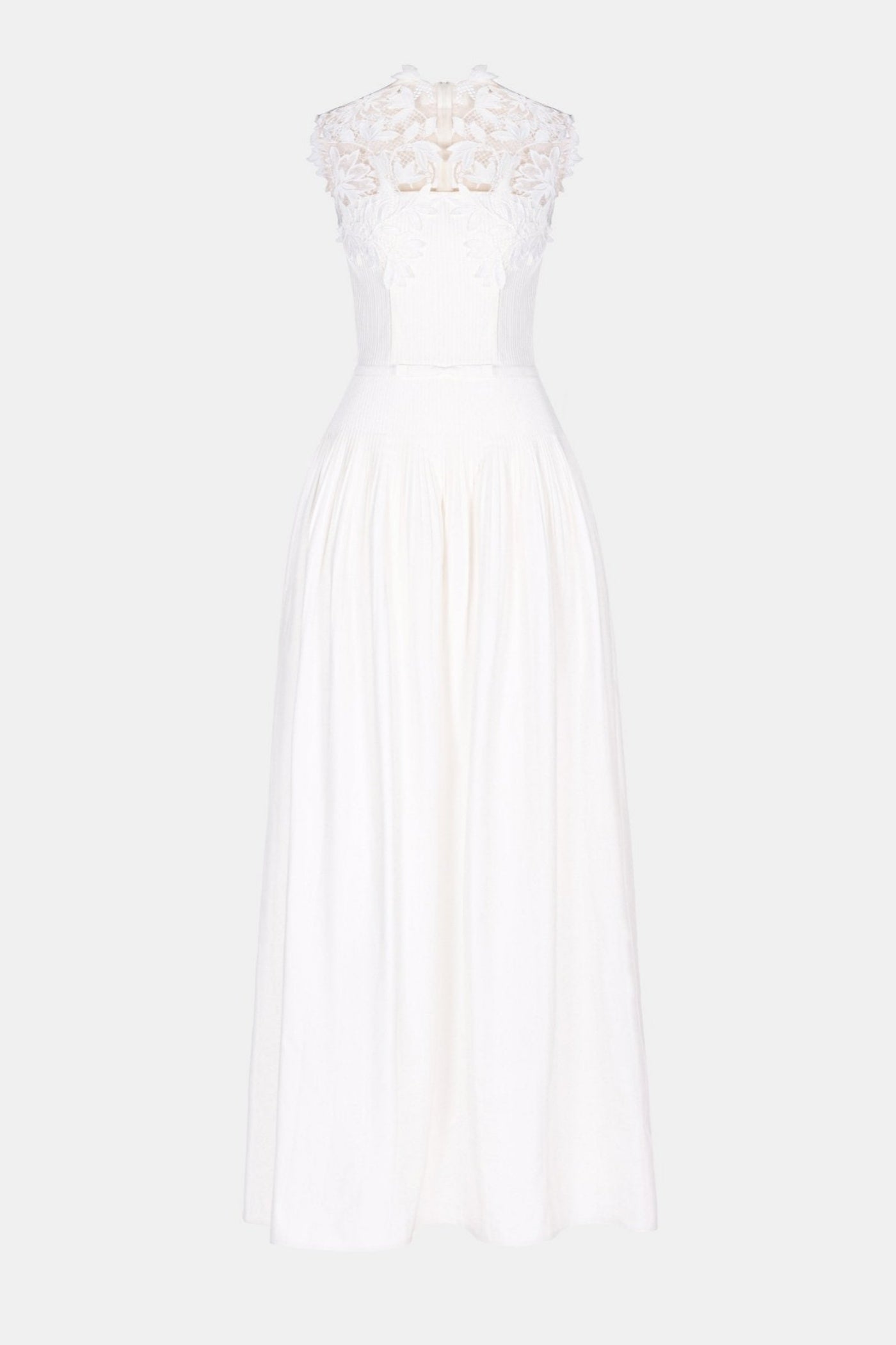 Ragiel Floral Lace Sleeveless Maxi Dress