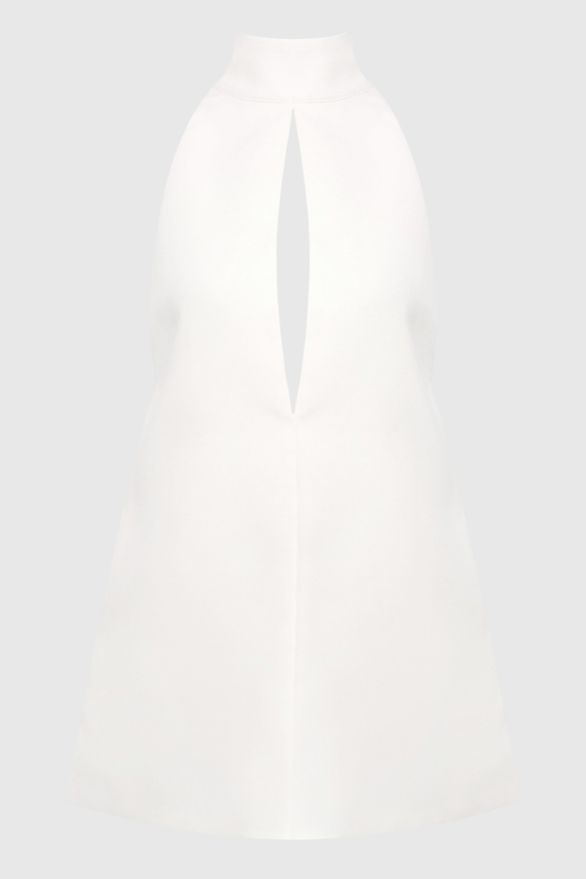 Ruven Sleeveless Cutout Mini Dress - White