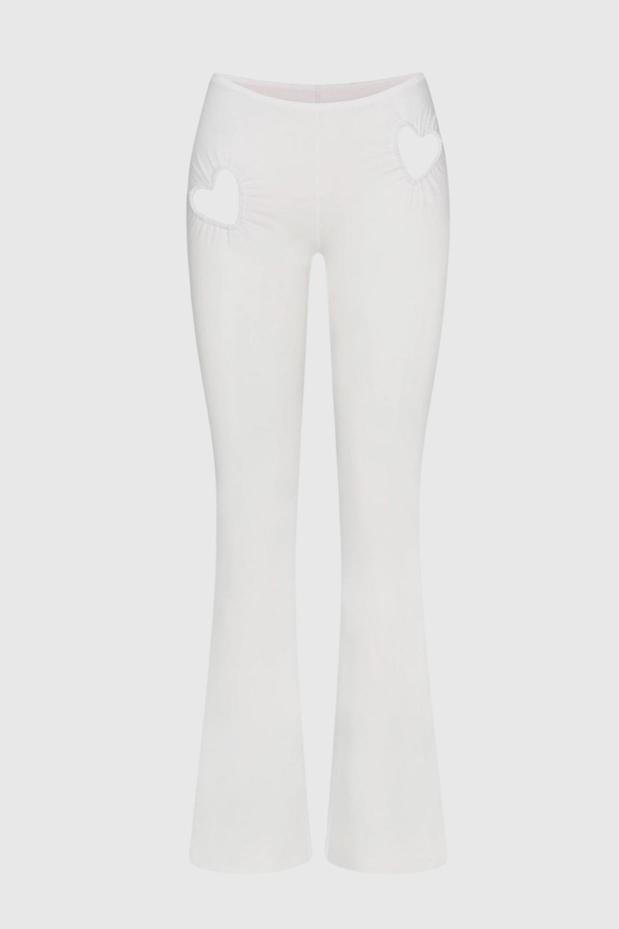 Shalita Heart Tank Top - White