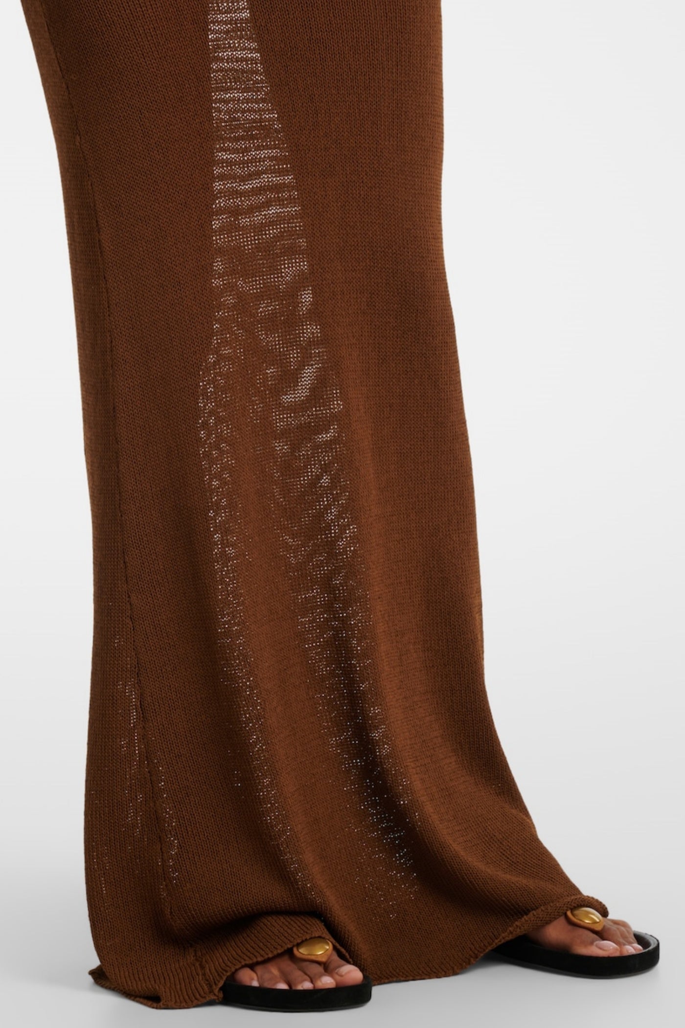 Svetla Halter Knitted Maxi Dress