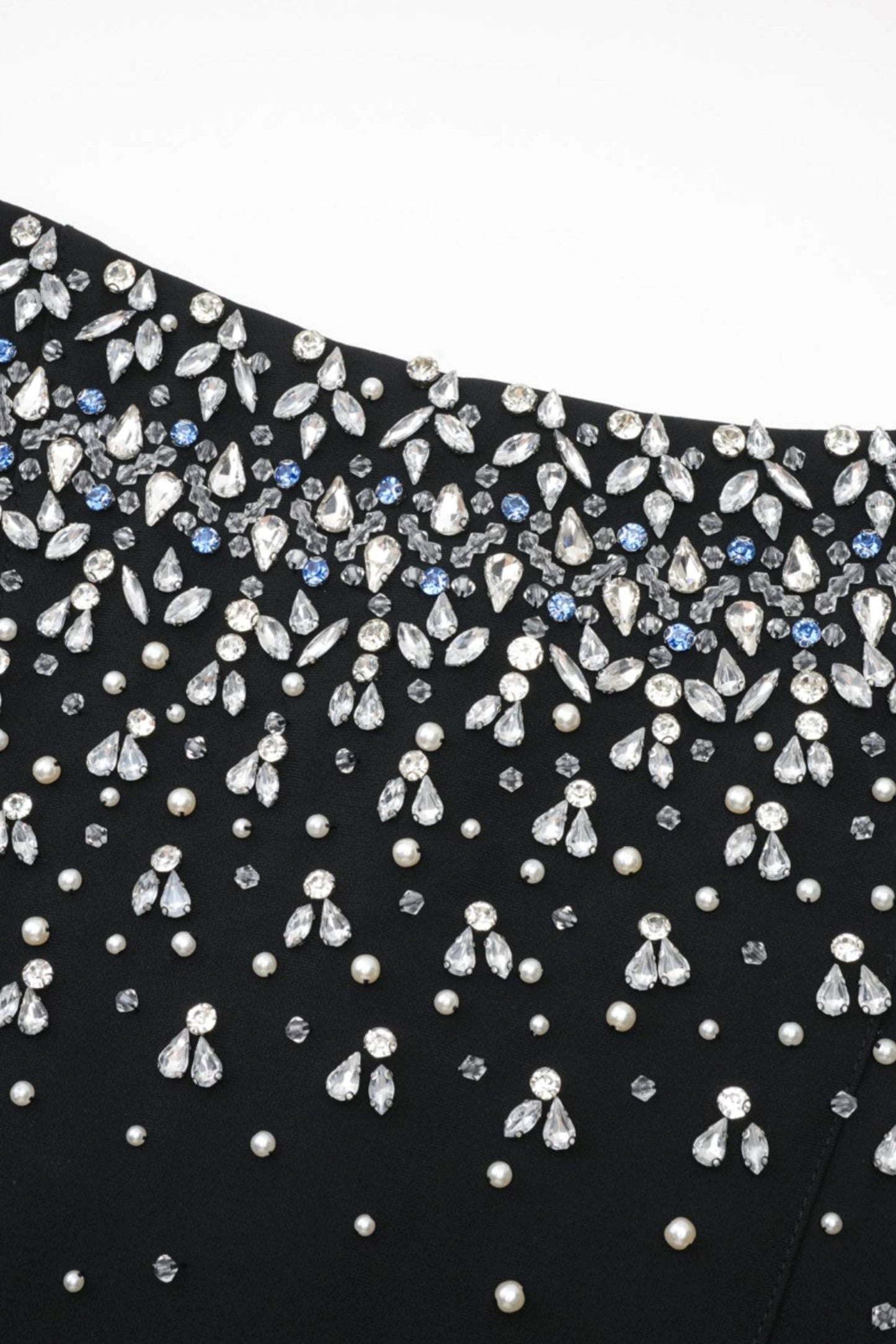 Sylvia Crystal Strapless Mini Dress