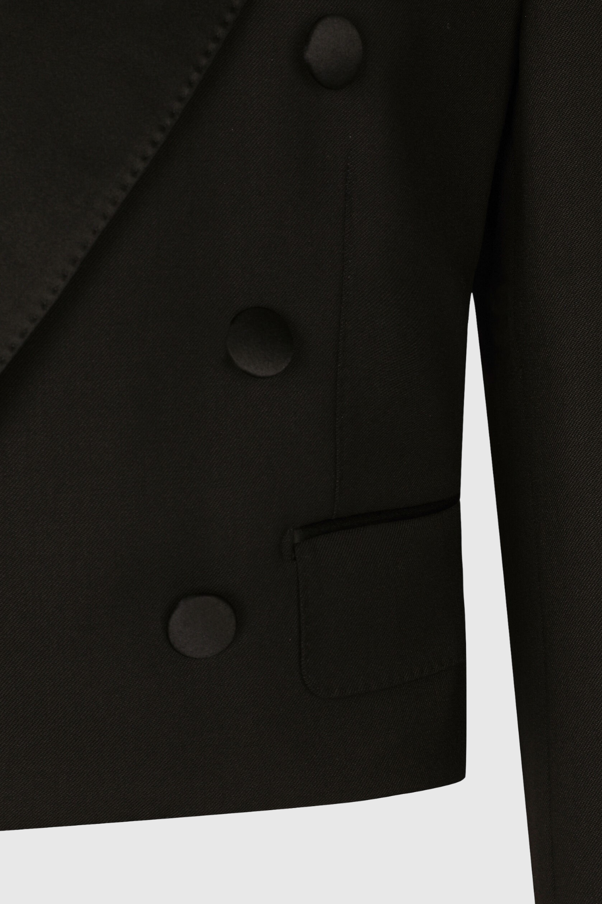 Tovia Double Breasted Cropped Blazer