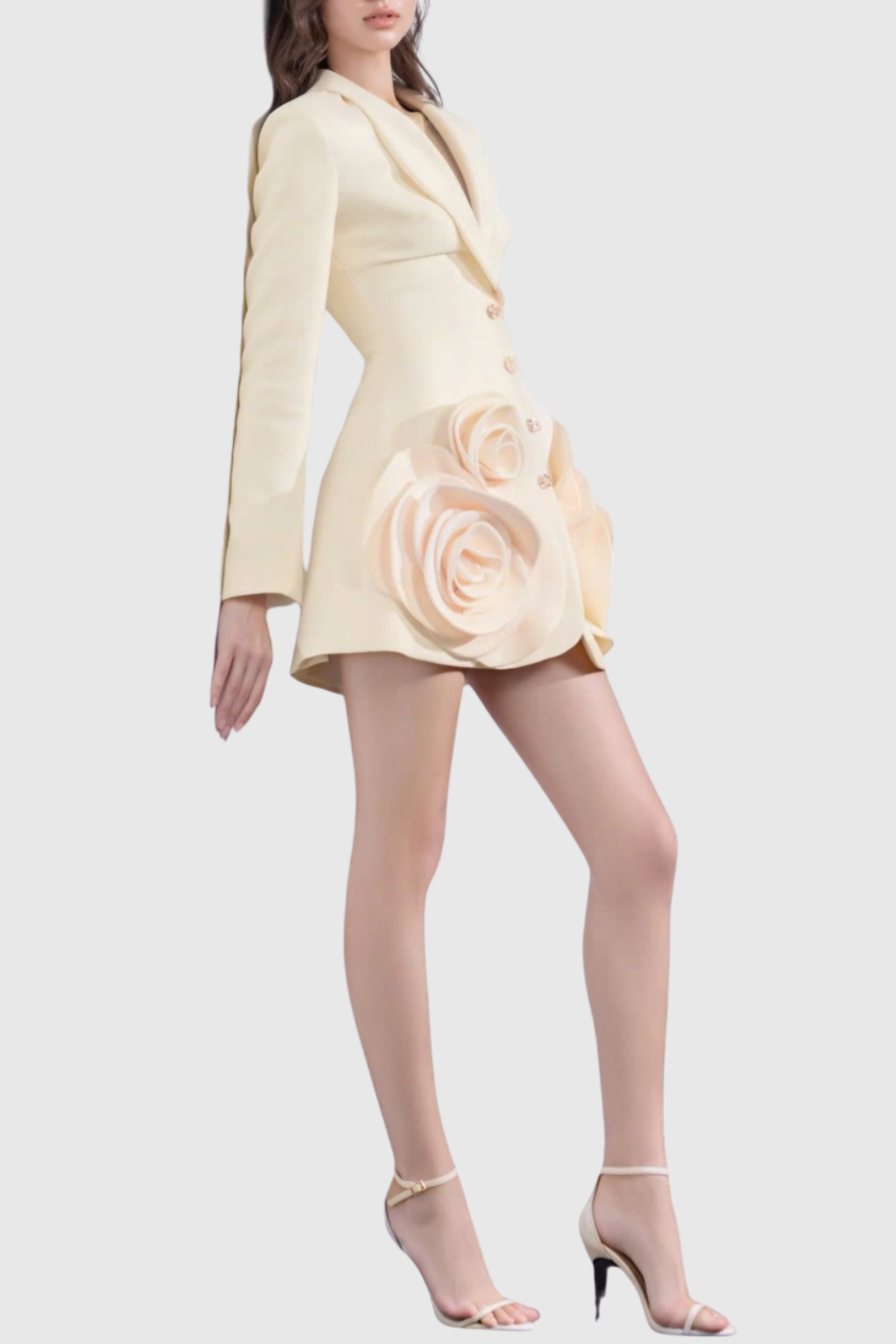 Veeta Floral Mini Blazer Dress