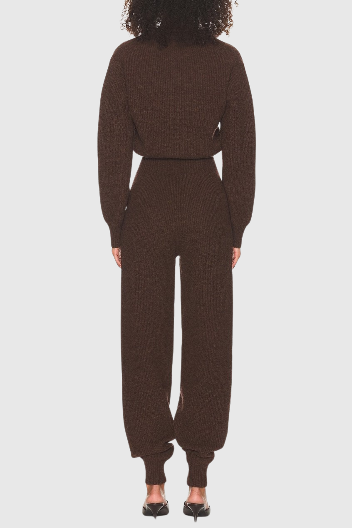 Walia Wool Knit Jumpsuit