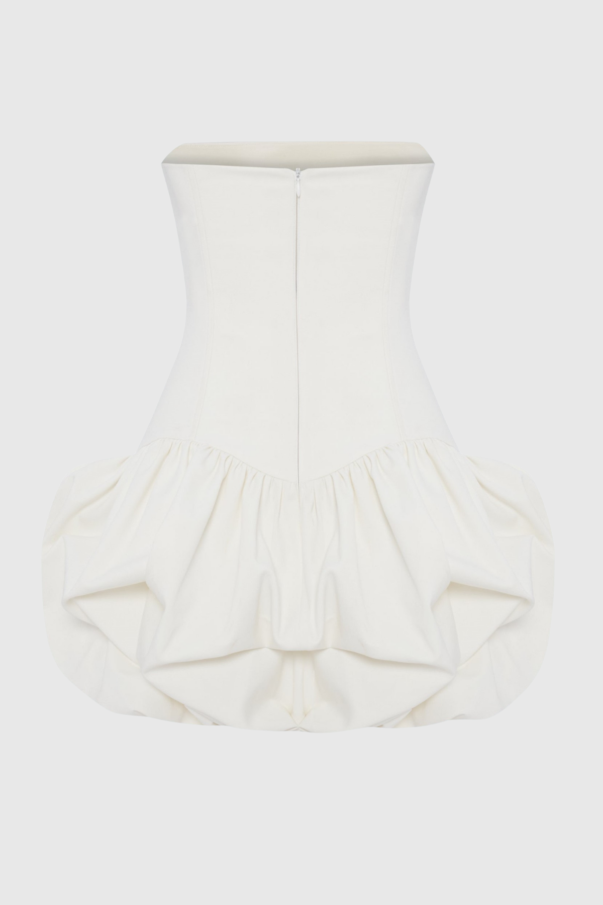 Dafara Rivet Embellished Strapless Mini Dress