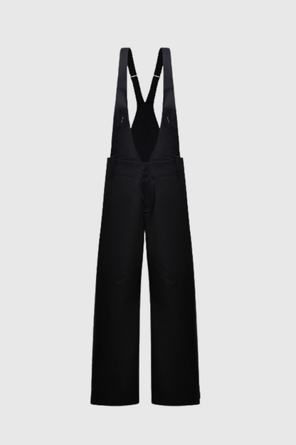 Jasleen V-neck Overalls - Black
