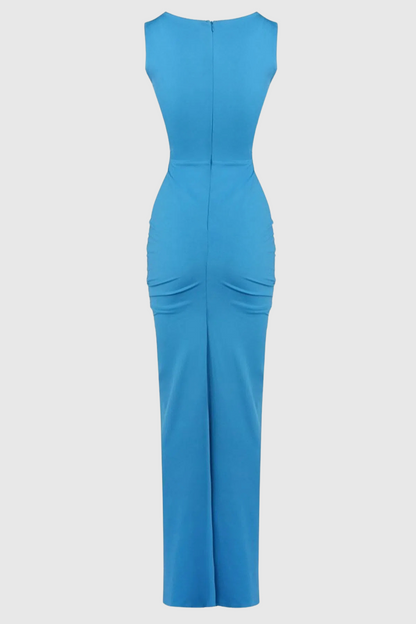 Juliea Draped Cutout Maxi Dress