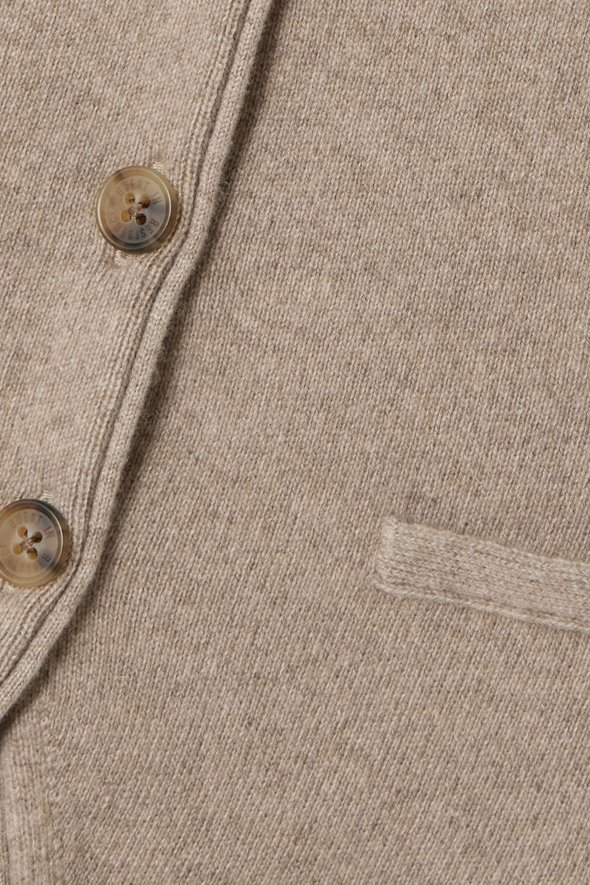 Morris Wool Halter Vest - Khaki