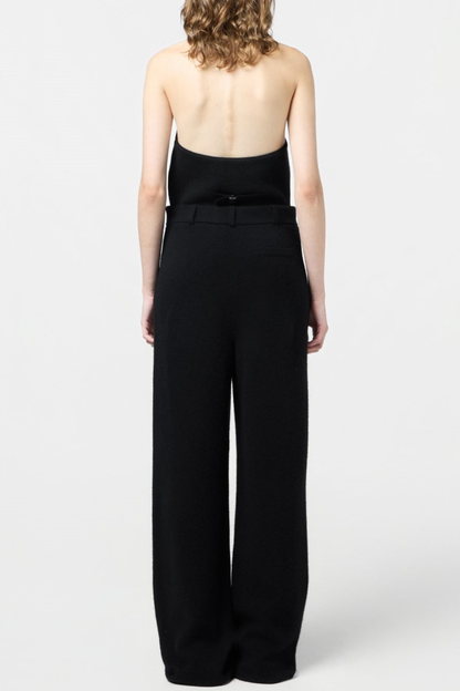 Morris Wool Trousers - Black