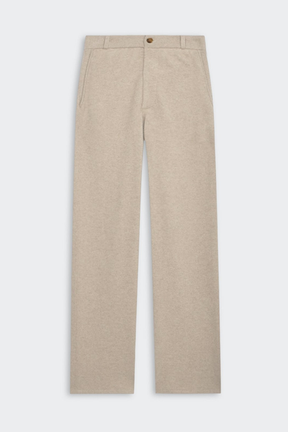 Morris Wool Trousers - Khaki