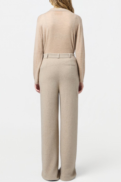 Morris Wool Trousers - Khaki