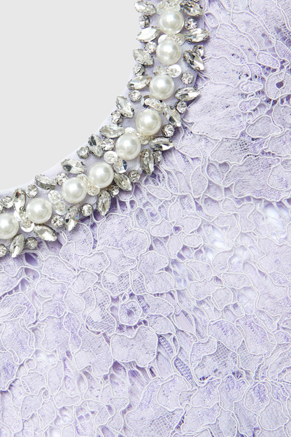 Rajia Lace Mini Dress