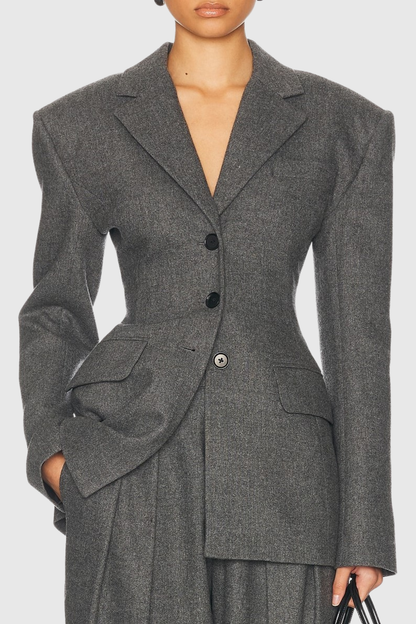 Reid High Waisted Pleated Pants