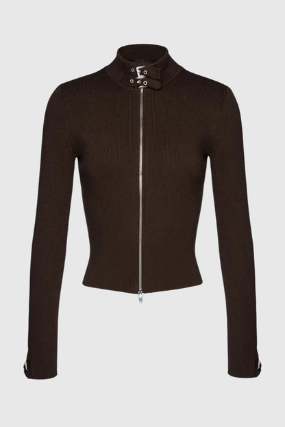 Rowda Belted Knit Shorts