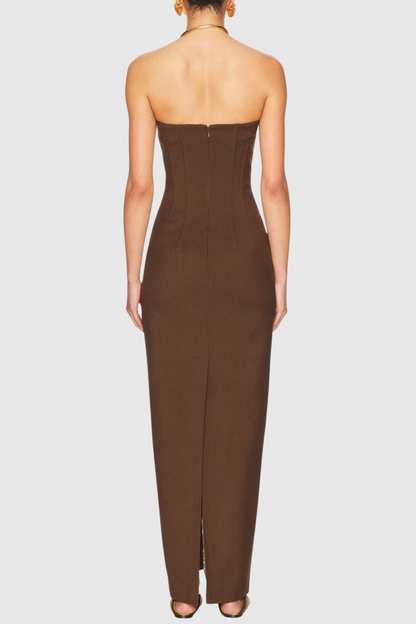 Sylwia Strapless Maxi Bandage Dress