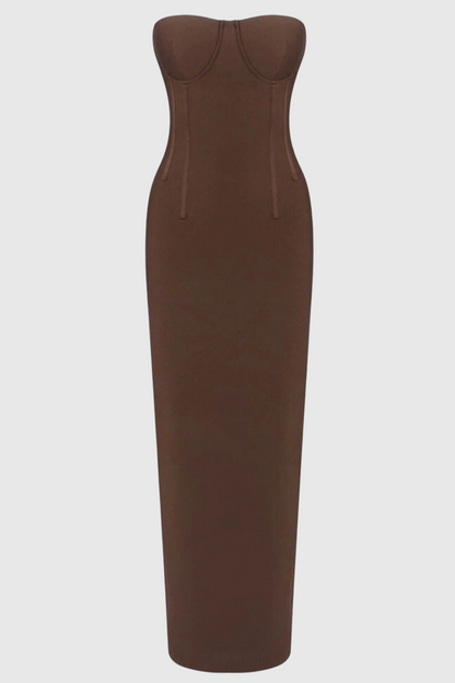Sylwia Strapless Maxi Bandage Dress