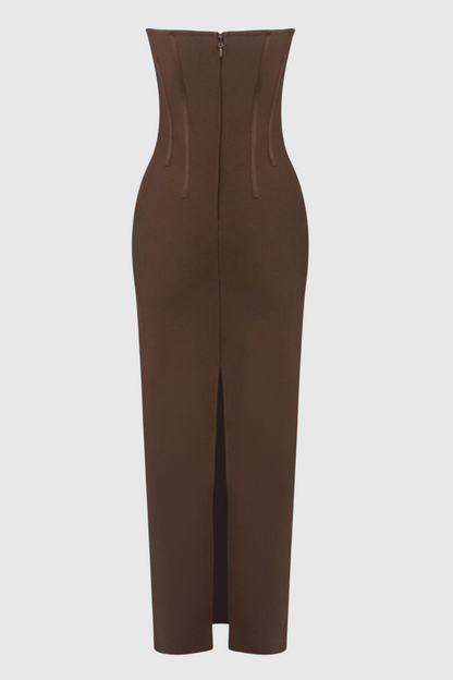 Sylwia Strapless Maxi Bandage Dress