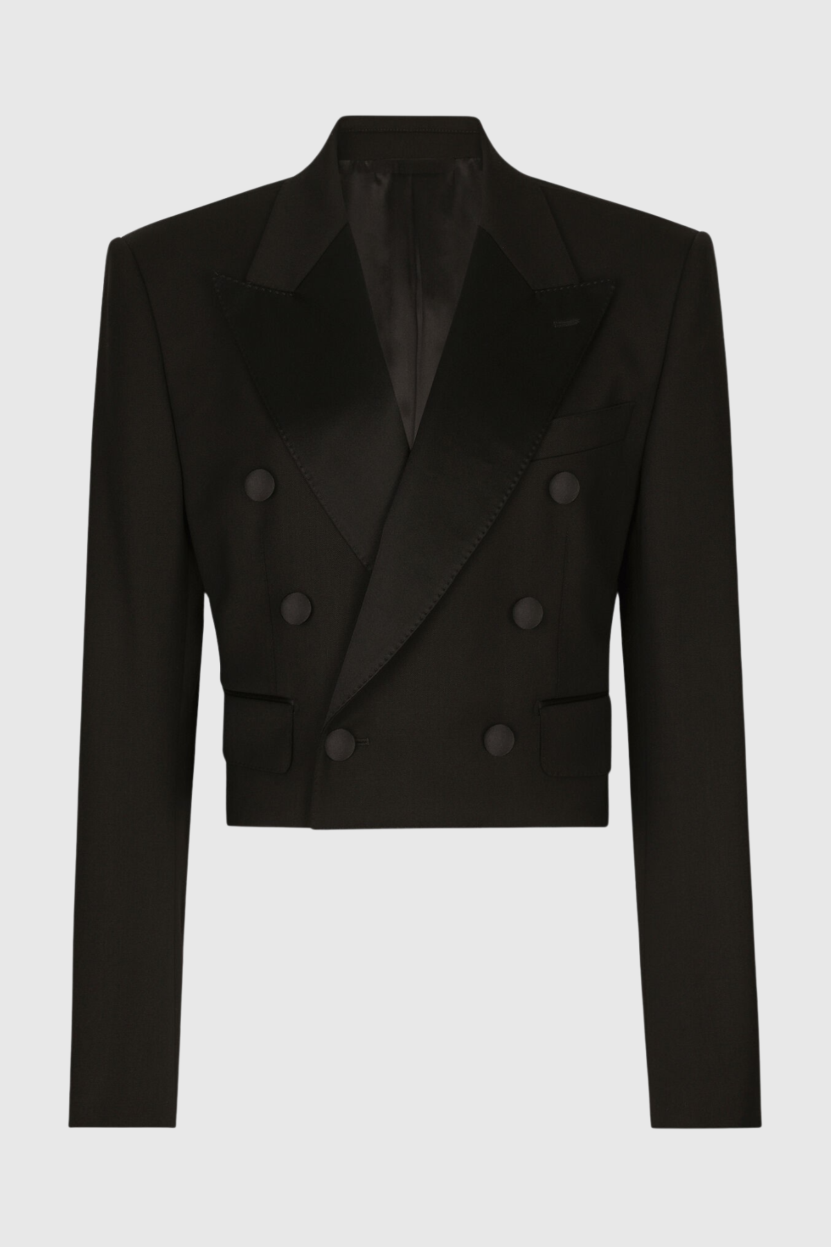 Tovia Double Breasted Cropped Blazer