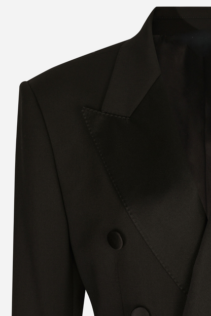 Tovia Double Breasted Cropped Blazer