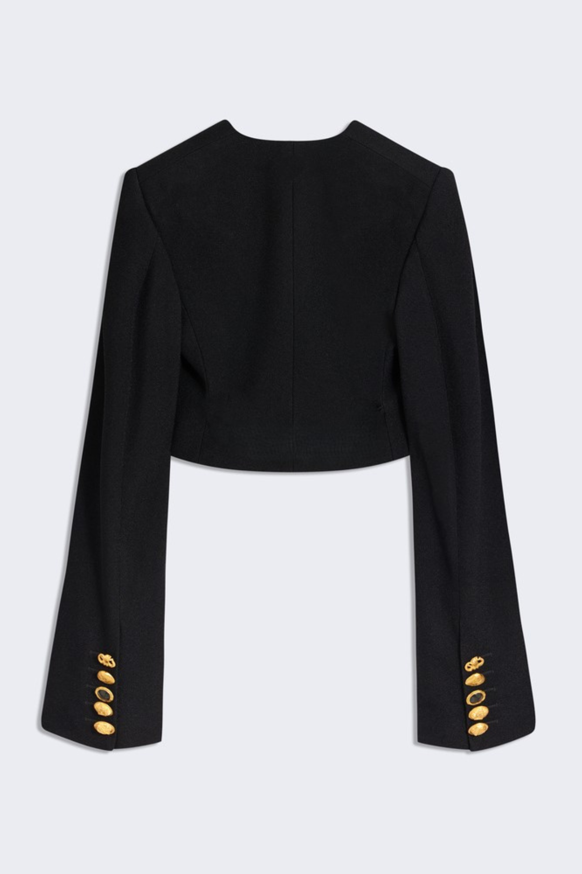 Wynta Collarless Jacket - Black