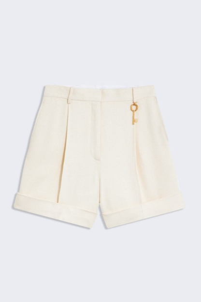 Wynta Collarless Jacket - White