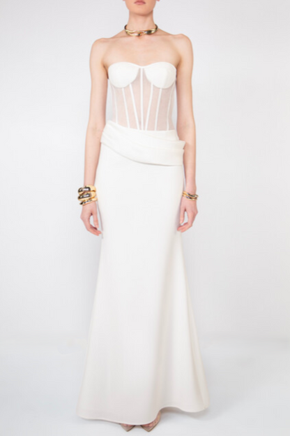 Zenobo Mesh Corset & Skirt Set